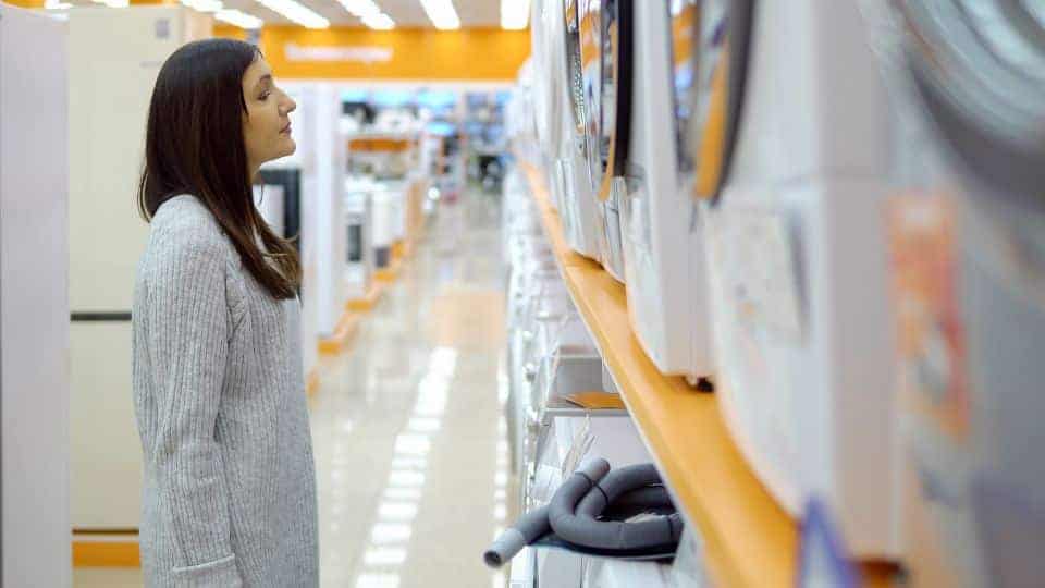 בחירת מכונת כביסה
